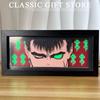 Black Photo Frame Kaneki Ken Cartoon Paper Carving 3D Anime Lamp LED Light Box Action Figure Room Decoration Lamp Christmas Gift