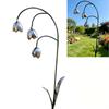 Metal Lily Of The Valley - Garden Decoration, Scrap Metal Art, Weather-Resistant Outdoor Decor, Lily Of The Valley Decorative