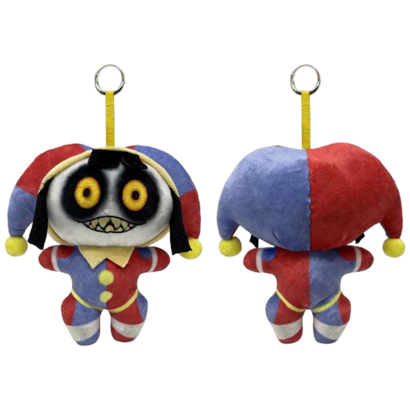 Plush Doll Pendant Soft Stuffed Toy Jester Style with Hanging Loop for Bag Decoration and Collection 5 Designs Available One Size
