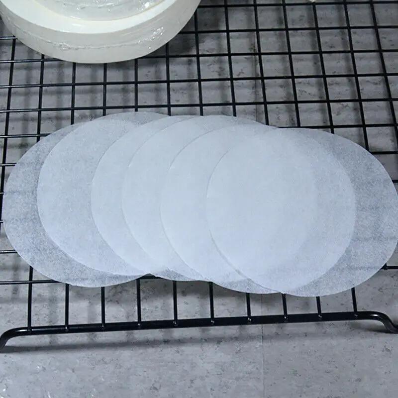 100pcs Baking Paper Liner BBQ Oven Patty Hamburger Paper Cake Non-Stick Baking