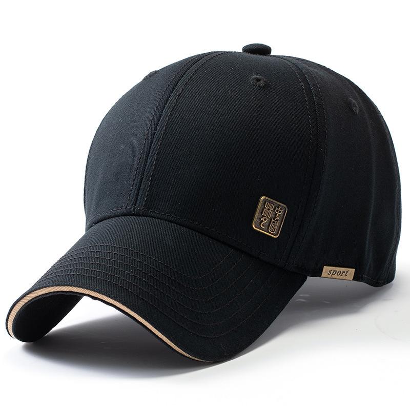 My Extreme Outdoor Activities Women's Black Deep Large Baseball Cap Cotton Sun Hat Dad Outdoors Casual Sports Hats Big Bone Men Oversize Snapback Caps 60-65Cm