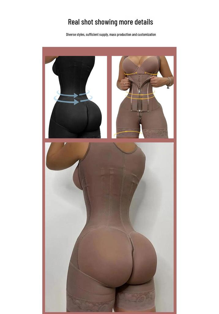European & American Slimming Bodysuit: Tummy Control & Butt Lift All-Season Underwear for Women, Plus Size Available