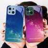 Brilliant Starry Sky For Find X5 X3 Lite Reno 6 4Z 5G OPPO A72 79 73 58 A54S OnePlus Nord N200 Tempered Glass Phone Case