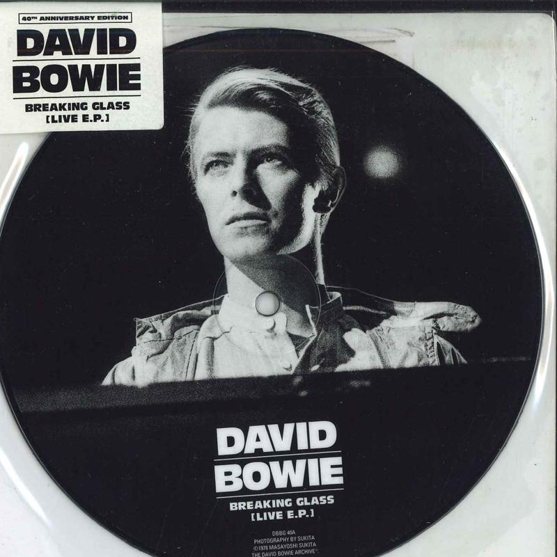 

7inch Record DAVID BOWIE - Breaking Glass [Live E.P.] 0190295714215 Parlophone 2018 Europe Rock