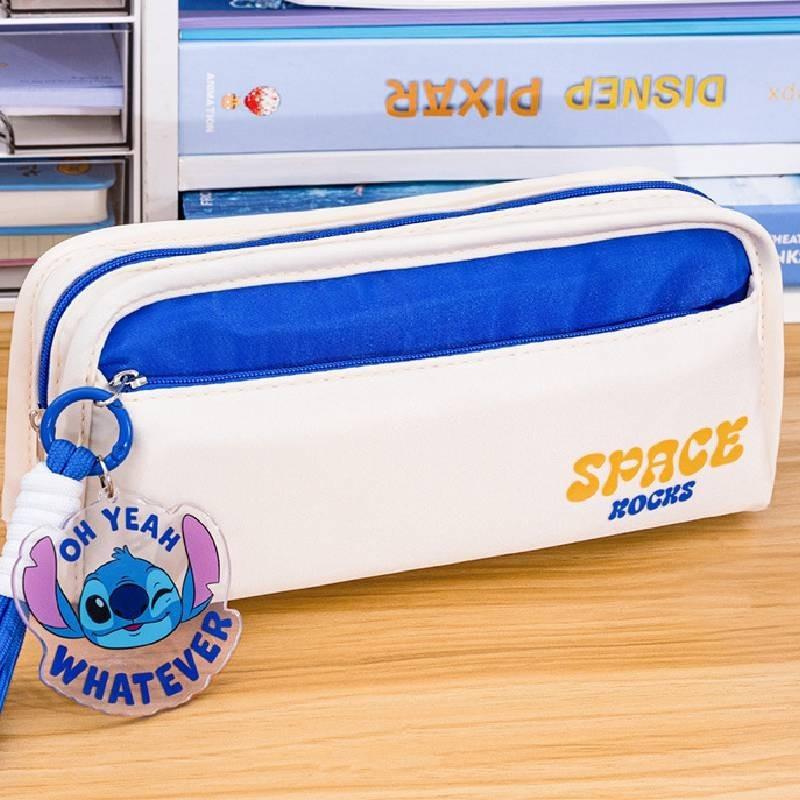 New Disney Large Capacity Cute And Stylish Student Pencil Case Perfect For Kids Stationery Bag