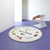Cartoon Cute Animal Round Carpet Children Room Bedroom Bedside Fluffy Soft Carpets  New Thickened Soft Sofa Anti Slip Rug