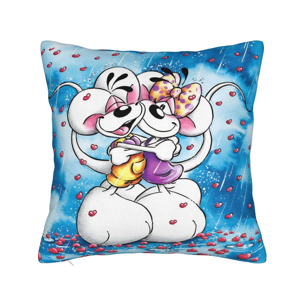 Pillow Case Cartoon Diddl Diddlina   Soft  Pillow Cover For Living Room Sofa Novelty Pillowcases