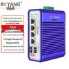 Boyang Industrial Gigabit PoE Fiber Optic Switch