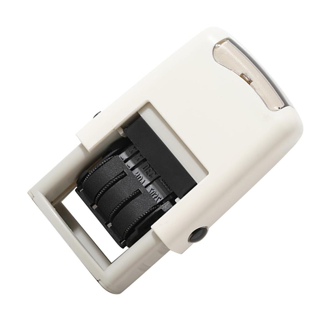 Date Stamp 25x2.8mm English Date Clear Imprint Quick Drying   Self Inking Stamp