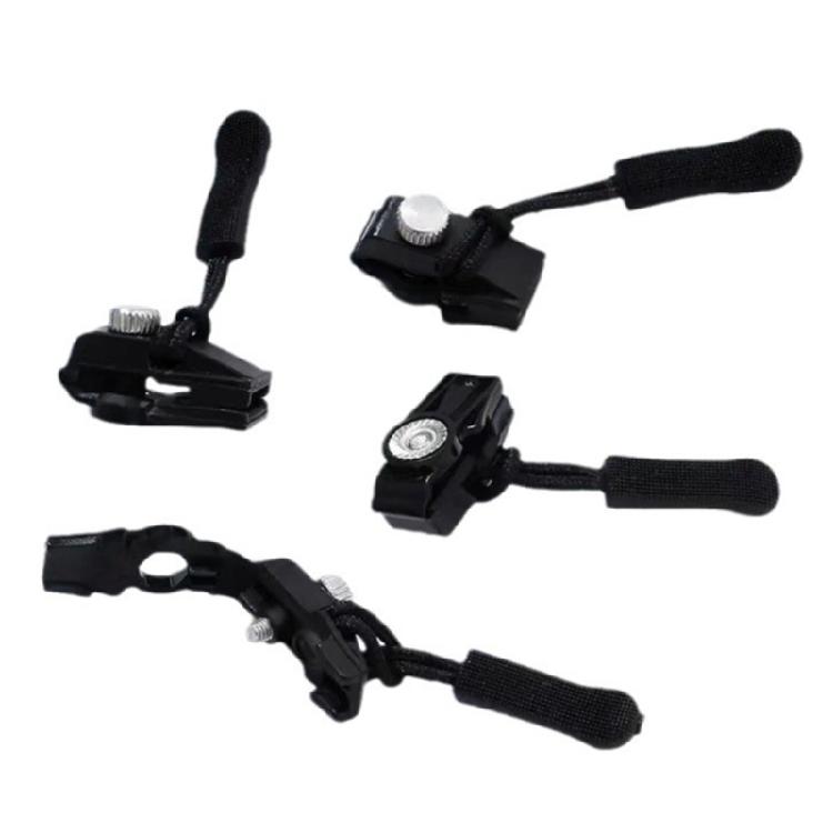 24pcs Removable Zippers Pullers Replacement Zippers Slider Bags Extend Pullers for Clothing Luggage
