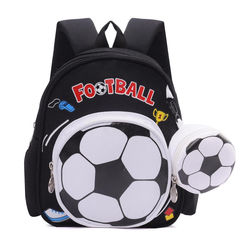3-6 Year Old Kids' Cute Basketball & Football Backpack