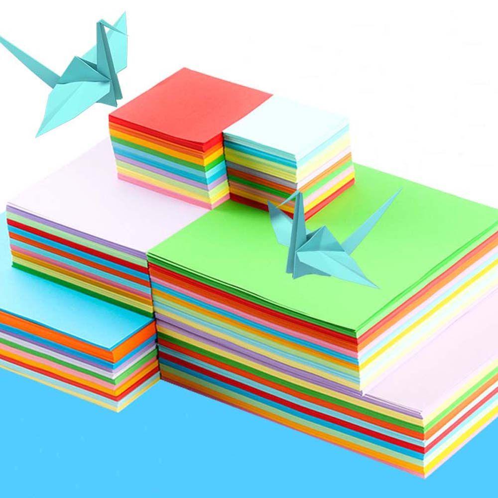 For DIY Folding Paper Double Sided Decoration Hand-cut Paper Handmade Paper Color Paper Origami