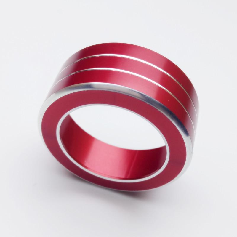 

Toyota 86/BRZ Aluminum AC Knob Decorative Ring for Interior Modification