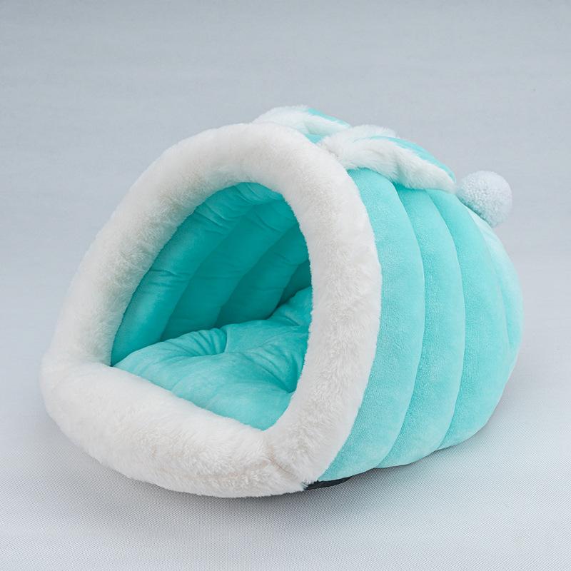 

Осенние и зимние теплые товары для домашних животных, мультяшное милое гнездо для кролика и кошки, креативное гнездо для домашних животных, палатка для собак в трехмерной форме L 60*50*45cm