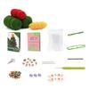 Christmas Crochet Kit for Beginners DIY Material Bag with Hooks Yarns