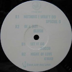 

12inch Record SPECIAL D. / BLUSH / ROCCO / GYAXE - Nothing I Won t Do / In & Out / Let MR0018 Major Record 2004 Japan Dance & Electronica Used