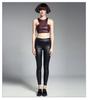 Women's High-Waist Slimming Lambskin Leather Pants: Sexy, Hip-Hugging, Casual, Long, and High Elasticity