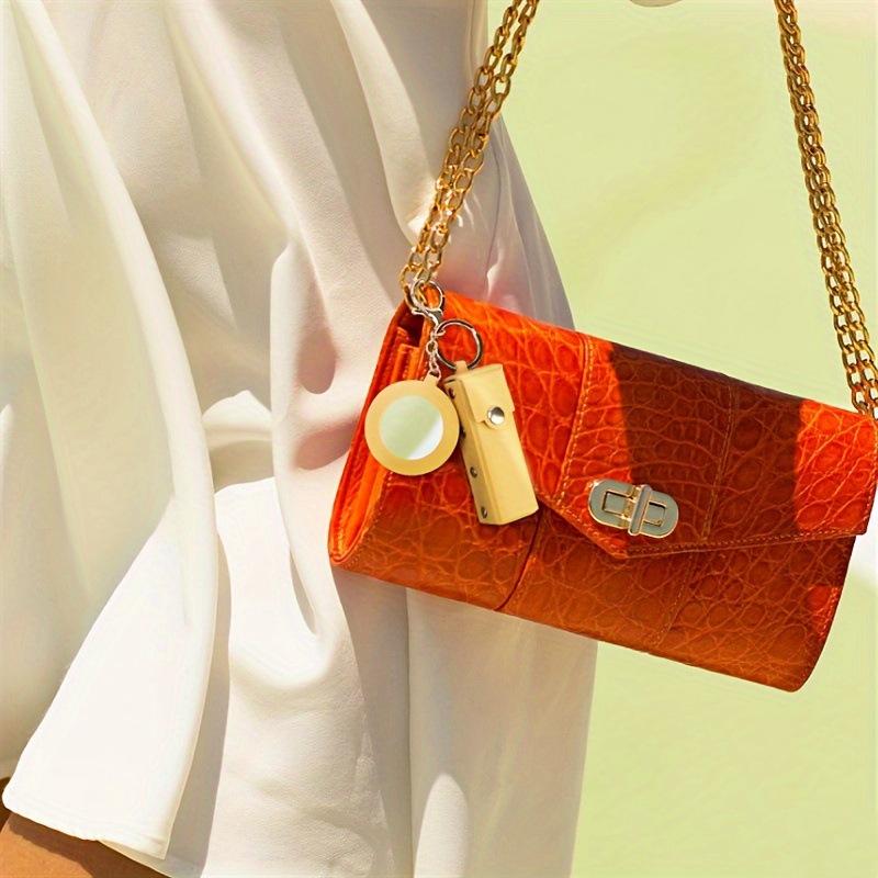 Chic Lipstick Keychain: Portable Lipstick Bag & Purse Accessory