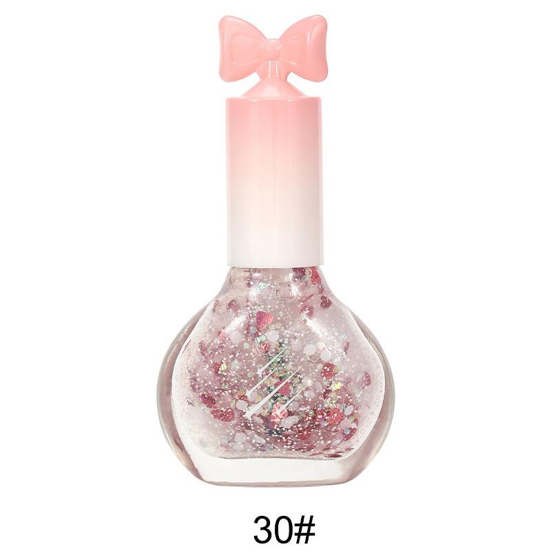 Nail Polish No Bake Oily Fast Drying Non-tearable Nude Color Long Lasting Waterproof Nail Polish