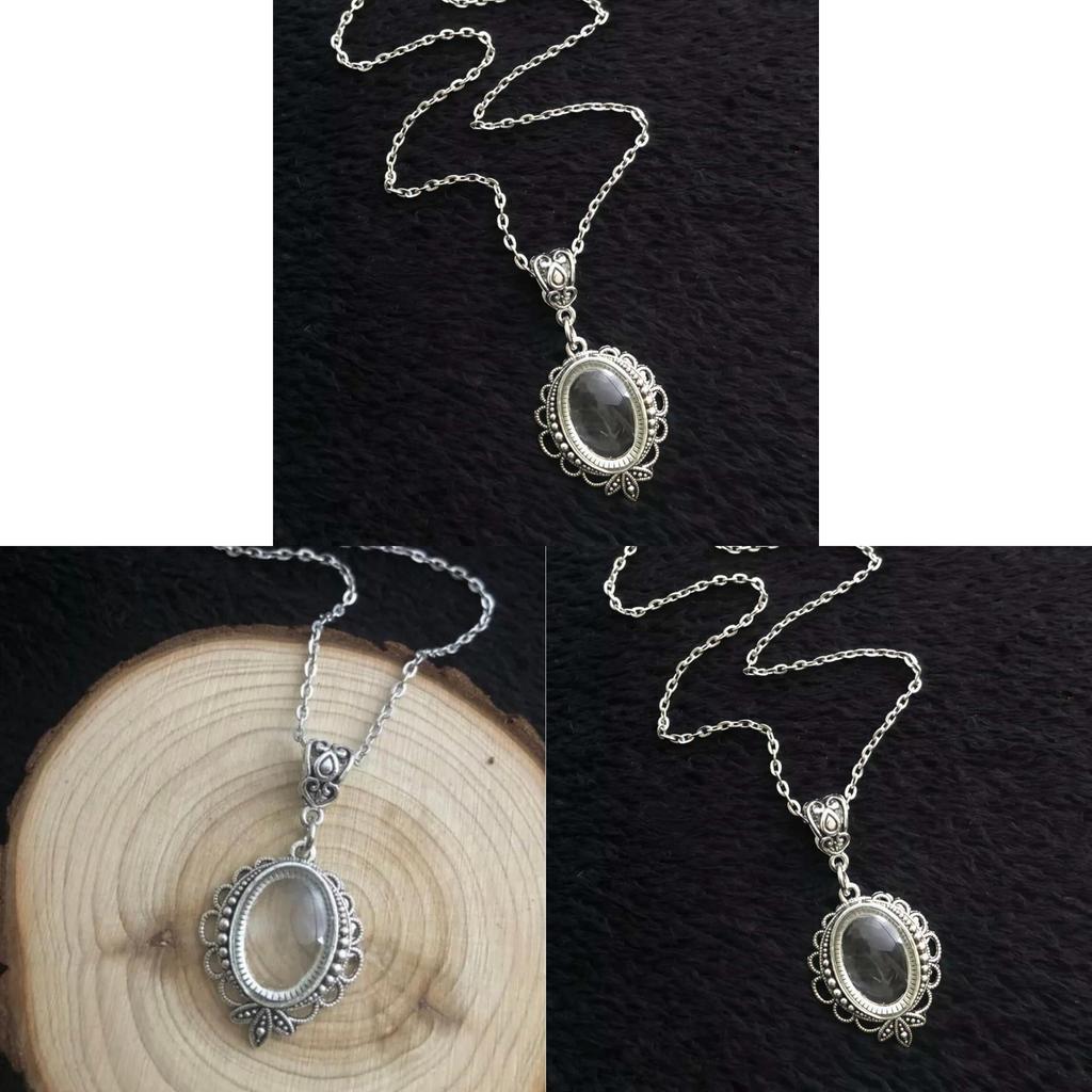 Viking Style Magnifying Necklace Gothic Steampunk Vintage Jewelry For Women