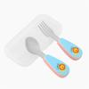 Baby Spoon and Fork set/Children's Spoon and Fork Set with Character Spoon