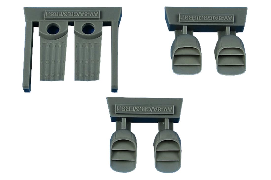 

Iris 1/72 Harrier AV-8A/GR.1/GR.3/FRS.1 Exhaust Nozzle (for Italeri) Plastic Model Kit Parts ARS7385 (Airplane)