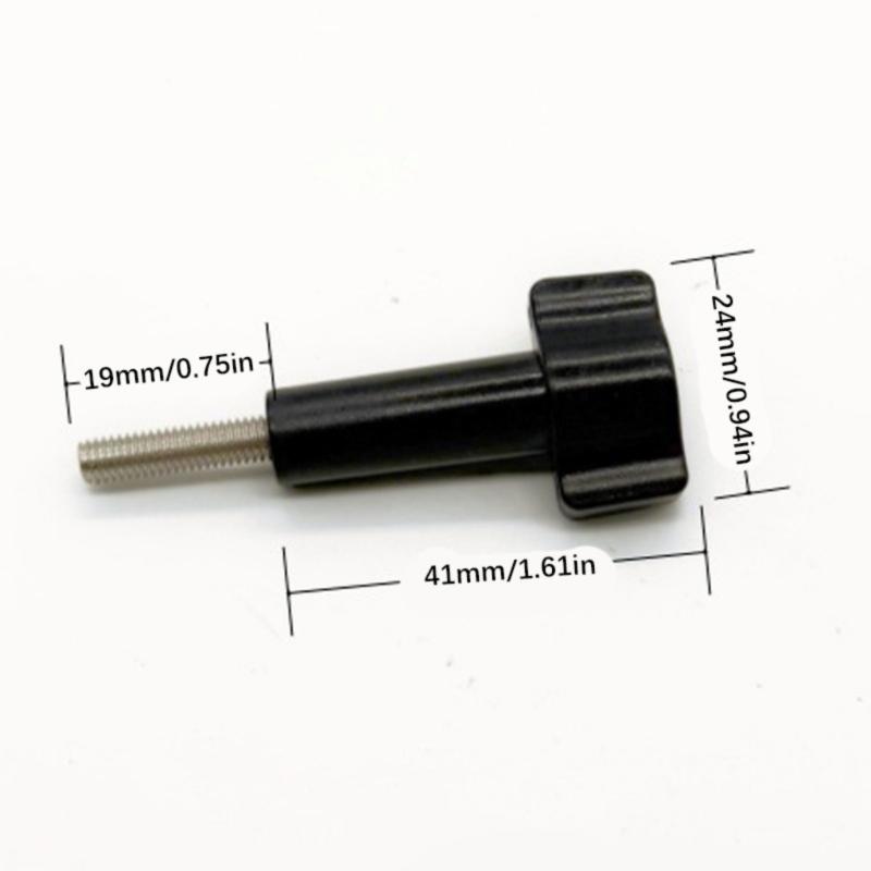 5Pcs Toolless Thumb Screw Knob Easy Installation for Action Cameras Anti Slip Grip Alloy Material