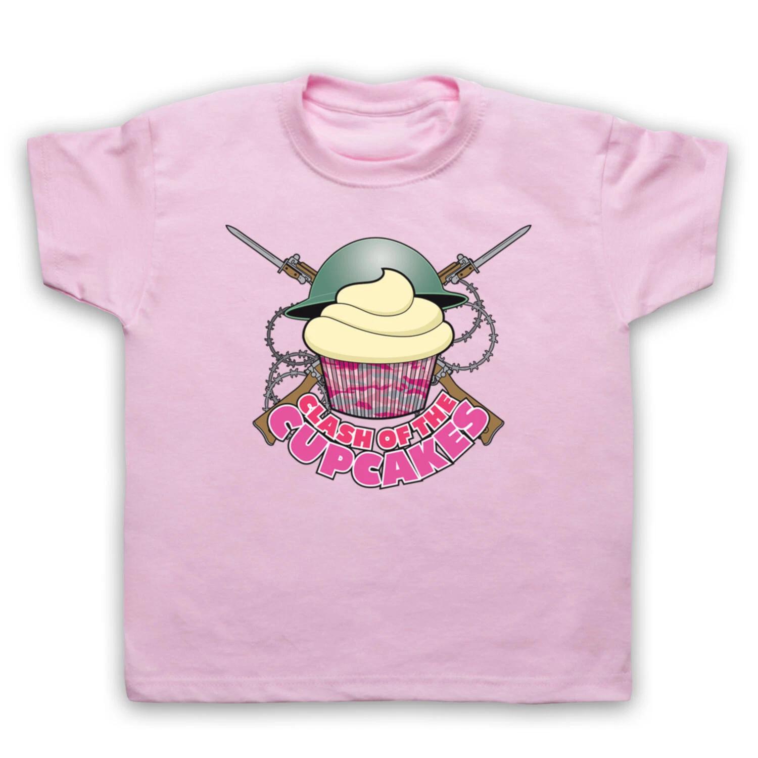 CLASH OF THE CUPCAKES UNOFFICIAL MASTER OF NONE LOGO KIDS CHILDS T-shirt 160