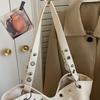 Rivet Decorative Large-capacity Bucket Bag Women's Shoulder Bag