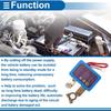 Battery Disconnect Switch 6-14V Battery Power Cut Isolator Kill Switch ON/Off Batteries Cut Off Switches for Cars Vehicles RVs and Boats 1 Pc