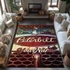 Peterbilt Heavy Trucks Customize Your Name Floor Rug Office Rug Perfect for Balcony Decorate room Hallway Study room Antislip Carpet Office home decor