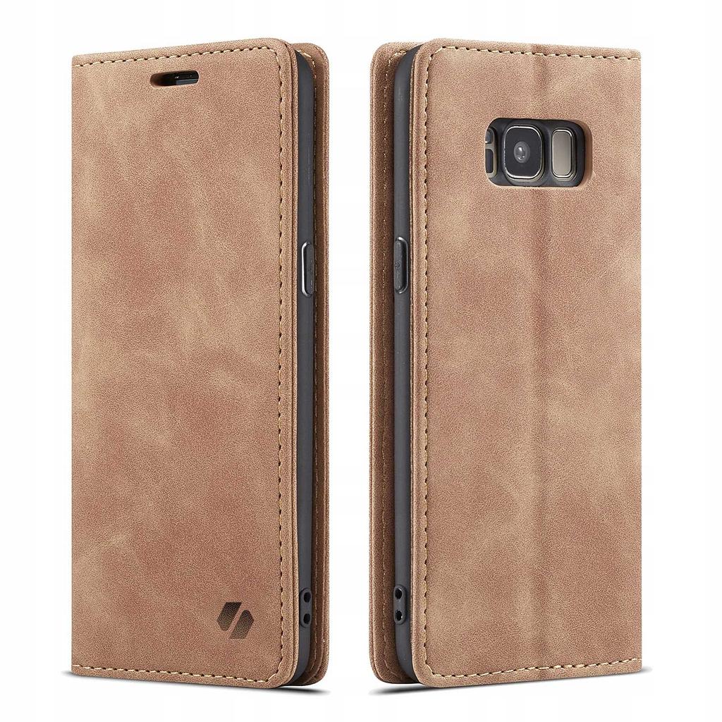 Plånboksfodral Galaxy S8 Ljusbrun