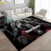 1PC Custom Name Warrior's Throne Theme Floor Mat Ideal for Living Room, Game Rooms, Office, Bedroom,Floor Mat Playful Design