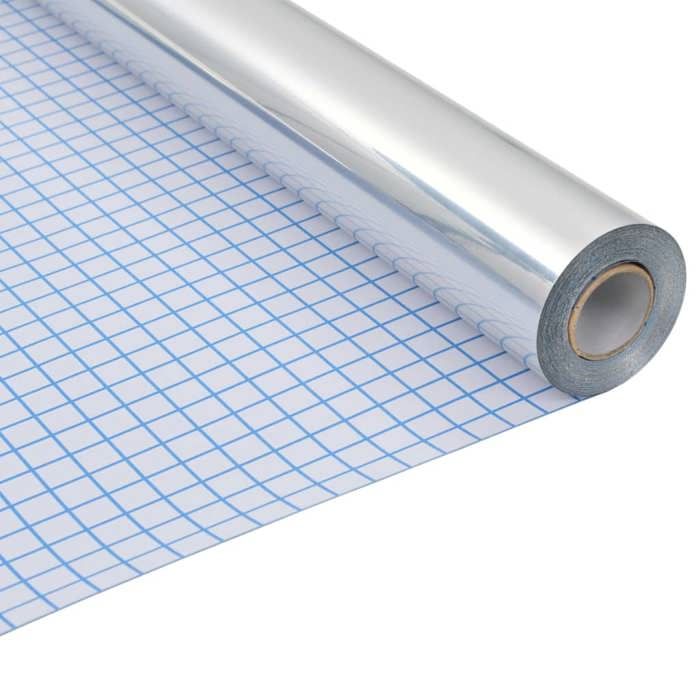 VidaXL Film Miroir Autoadhésif d'Intimité pour Fenêtre 0,9x5 m Décor Maison 142785