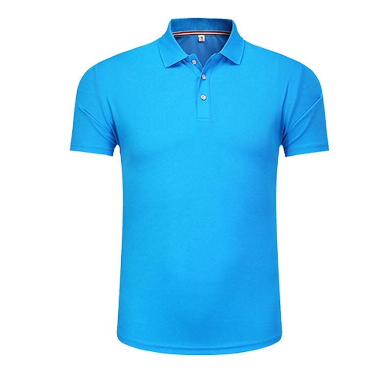 Sports Quick-Dry Short-Sleeve Polo for Coach and Group Uniforms