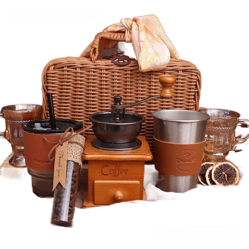 Luxus Kaffeemaschine Geschenkbox für beste Freunde - Aromatherapie & Kreatives Design