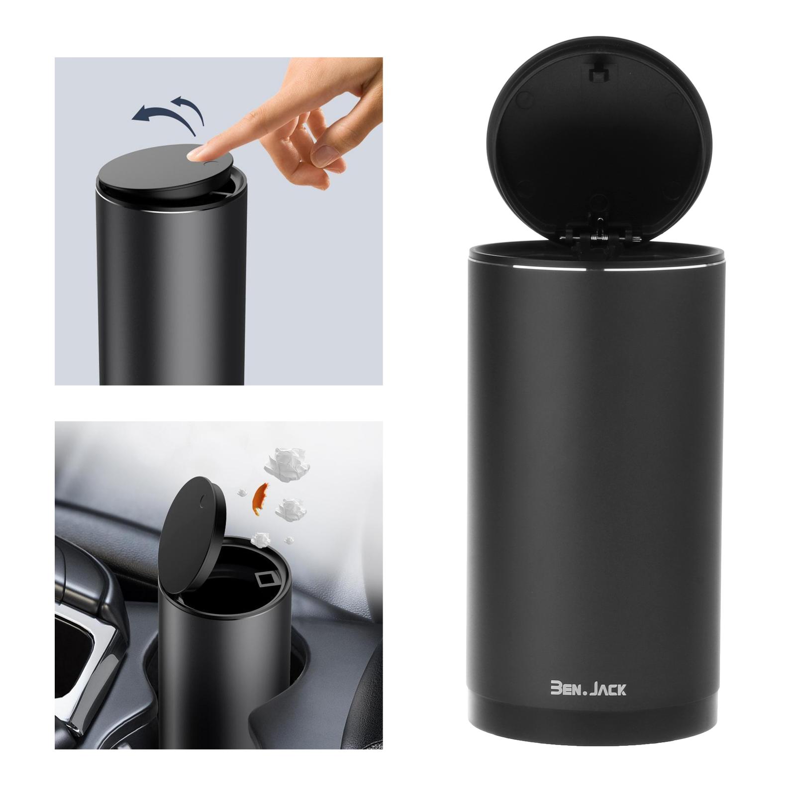 

300ml Car Trash Can Rubbish Bin With 35pcs free Garbage Bags Auto Trash Can Container Box Car Bucket Garbage Vehicle Supplies