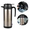 1000ML 12V 24V Stainless Steel Electric In Car Kettle Travel Thermoses Heating Water Bottle