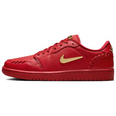 Air 1 Low Method of Make Rosso Palestra Sneakers da Donna Oro Metallizzato FN5032-607