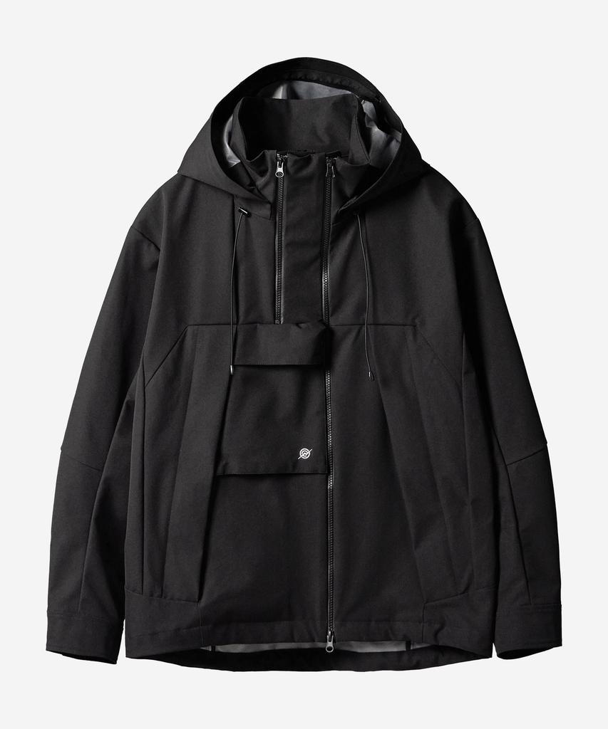 Kalapatthar 3 Layer Hard Shell Mid-Jacket - Black