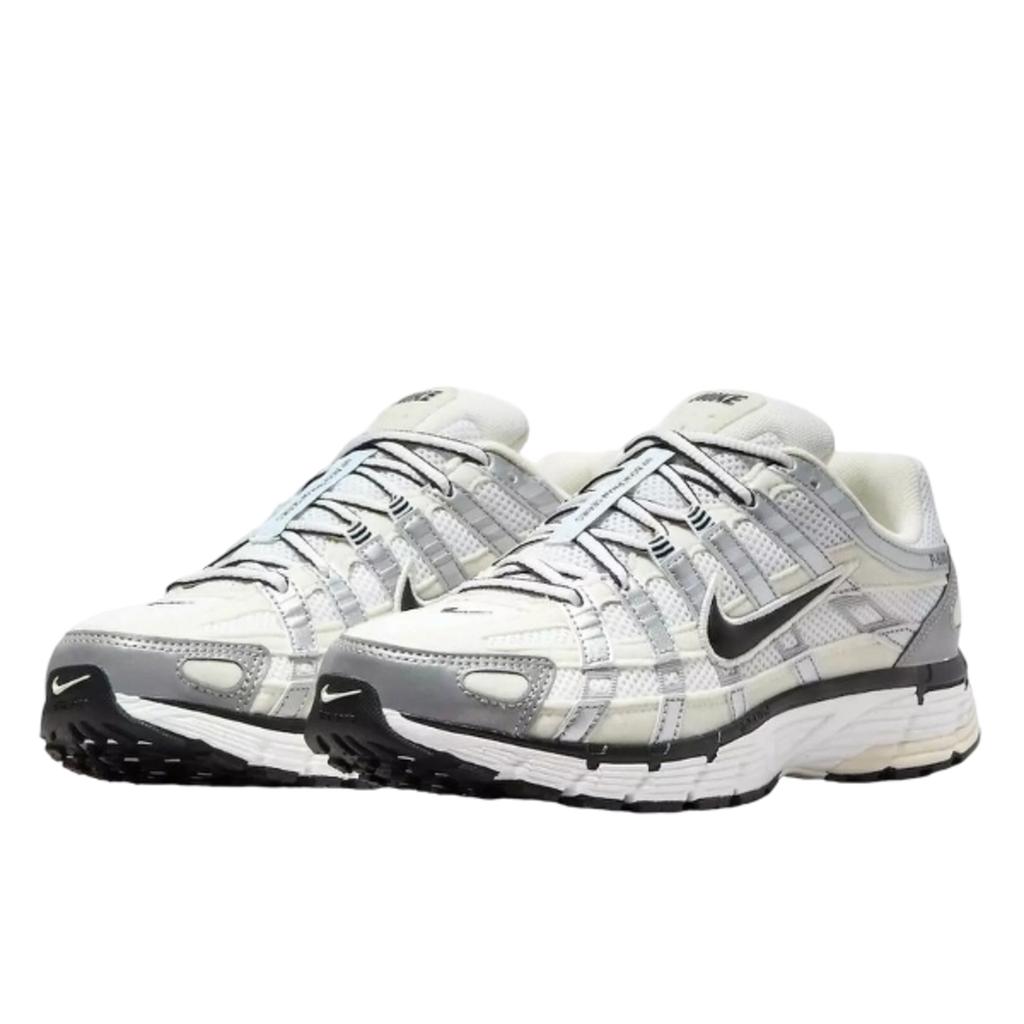 Nike P-6000 Coconut Milk Metallic Silver