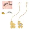 2Pcs Magnet Grafting Eyelashes Auxiliary Tool Metal False Lashes Extension Display Holder