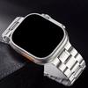 Stainless Steel Strap For Apple Watch Band 45mm Ultra 2 49mm 41mm 40mm 44mm Metal WatchBand For Iwatch Series 9 8 7 6 5 Bracelet
