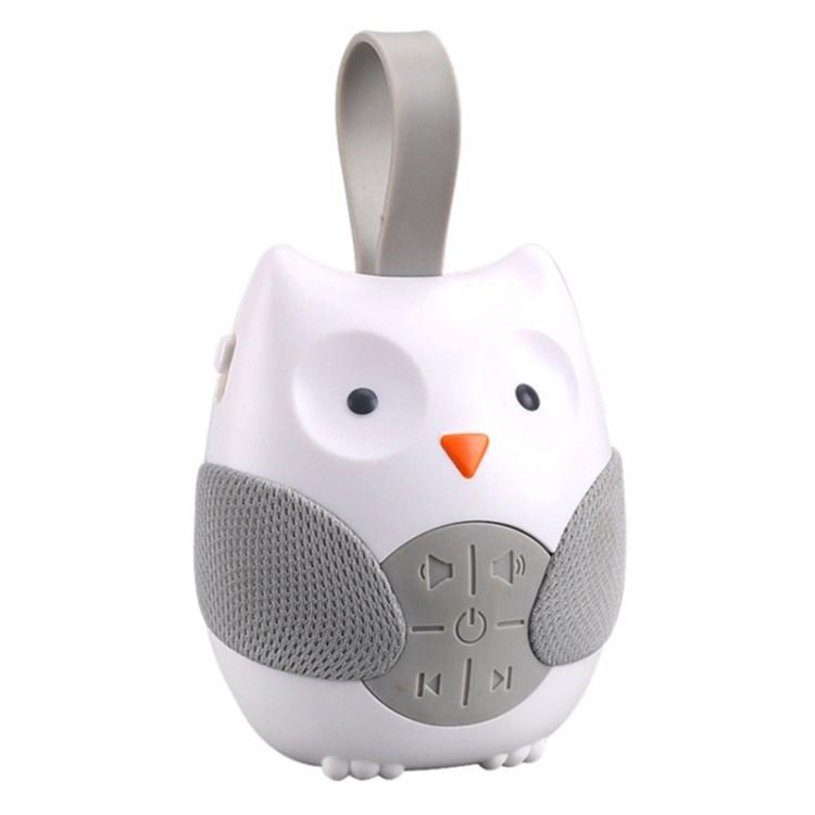 

Owl Shape Portable Baby Soother Sound Machine Speaker Music Player for 0-3 Year Old Infants Type A
