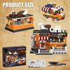 High-Quality 1185Pcs High-Quality Coffee High-Quality Themed High-Quality Car High-Quality Building High-Quality Block Play Sets High-Quality Coffee