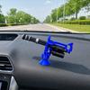 3D Printed Gatling Gun-shaped Figurine, Rotating Desktop Toy, Military Style Desk Decor, Funny Stress Relief Fidget Toy for Adults and Kids, Creative