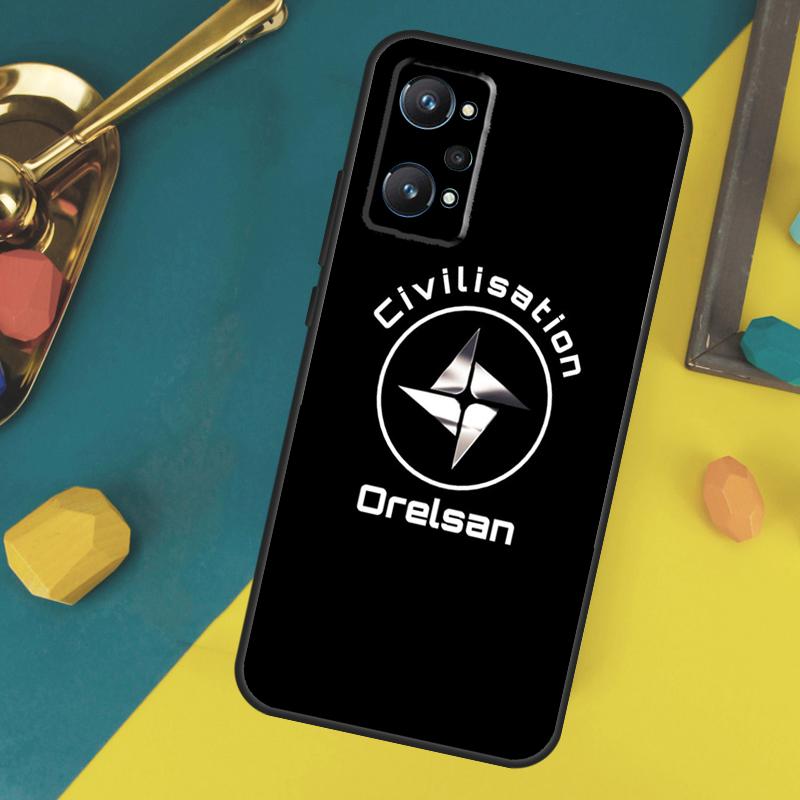 Orelsan Civilization Case For Realme GT 7 Pro GT 6 6T 5 C61 C67 C55 C53 C51 C21Y C25S C75 10 11 12 13 14 Pro Plus