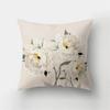 Bank Huisdecoratie Dieren Kussensloop Natuurlijke Bladeren Bloemenlandschap Kussenhoes Kort Pluche