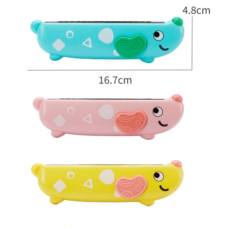 Cute Harmonica Cartoon Puppy Early Education Baby Educational Wind Instrument Creative Playing Music Toy Boy Girl Birthday Gift