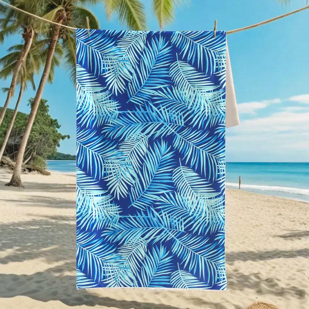 2026 Mermaid Tail Beach Towel Printed Towel Seaside Vacation Absorbent Beach Towel